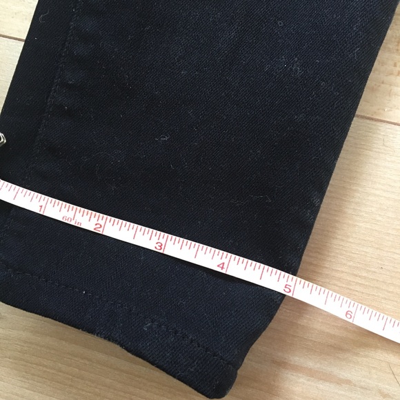 Aritzia Castings Jet Black Mid-rise Cropped Skinny Jeans - Picture 6 of 8